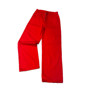 Pantaloni rosu cotton M
